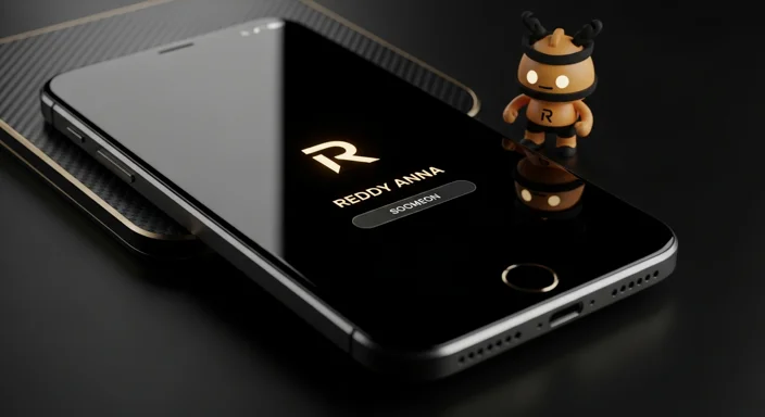 Reddy Anna app login guide on a smartphone with secure sign-in concept